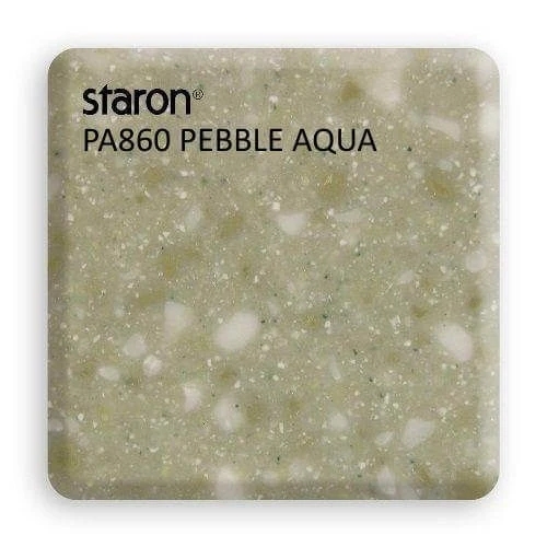 Акриловый камень Staron PA860 PEBBLE AQUA