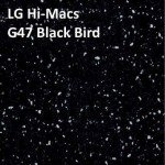 Акриловый камень LG Hi-Macs G47 Black Bird