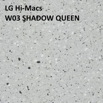 Акриловый камень LG Hi-Macs W03 SHADOW QUEEN