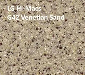 LG Hi-Macs G42 Venetian Sand