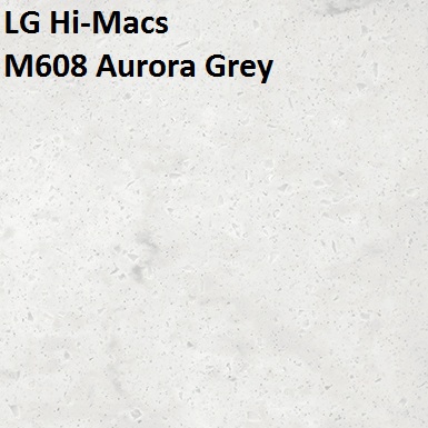 Акриловый камень LG Hi-Macs M608 Aurora Grey