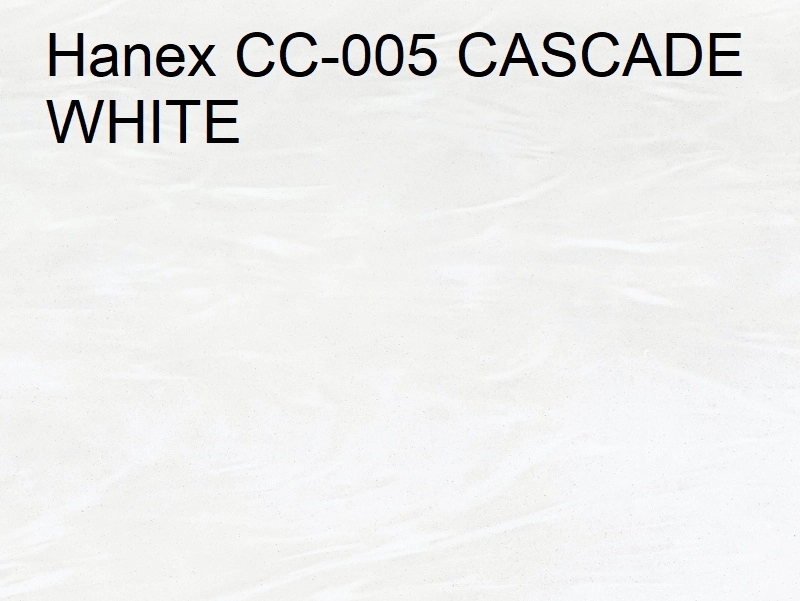 Акриловый камень Hanex CC-005 CASCADE WHITE