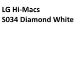 LG Hi-Macs S034 Diamond White
