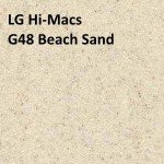 LG Hi-Macs G48 Beach Sand