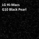 LG Hi-Macs G10 Black Pearl