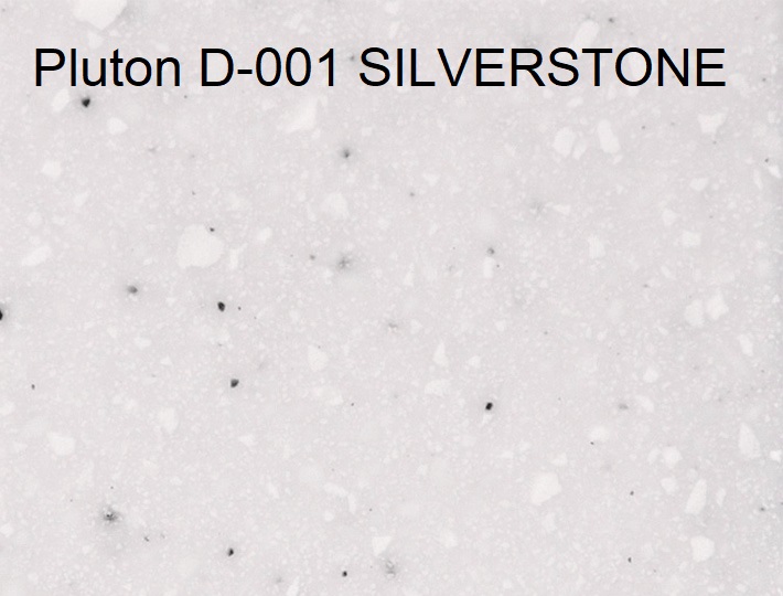 Акриловый камень Pluton D-001 SILVER STONE