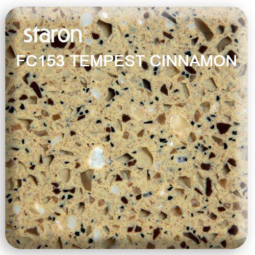 Акриловый камень Staron FC153 TEMPEST CINNAMON