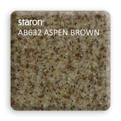 Акриловый камень Staron AB632 ASPEN BROWN