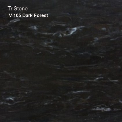 Акриловый камень TriStone Marble V-105 Dark Forest