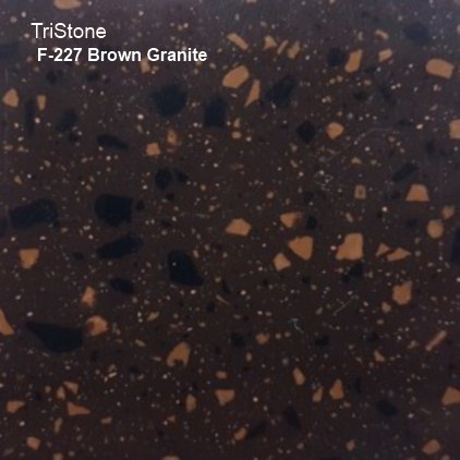 Акриловый камень TriStone Romantic F-227 Brown Granite